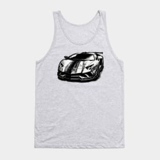 Lamborghini aventador Tank Top